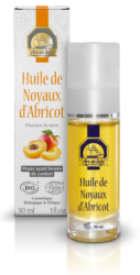 Huile de noyaux d'abricot BIO