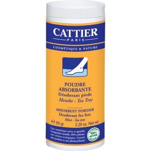 Poudre absorbante - Déodorant pieds BIO CATTIER