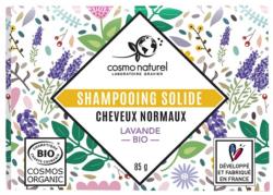  Shampoing solide cheveux normaux Lavande BIO 85 g  - COSMO NATUREL