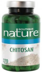 Chitosan 270 gélules végétales Boutique nature