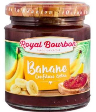 Confiture de banane Extra - ROYAL BOURBON
