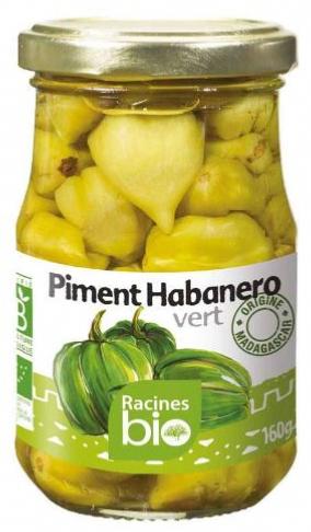 Piment Habanero vert entier BIO, 160 g RACINES