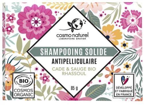 Shampoing solide antipelliculaire BIO 85 g  - COSMO NATUREL