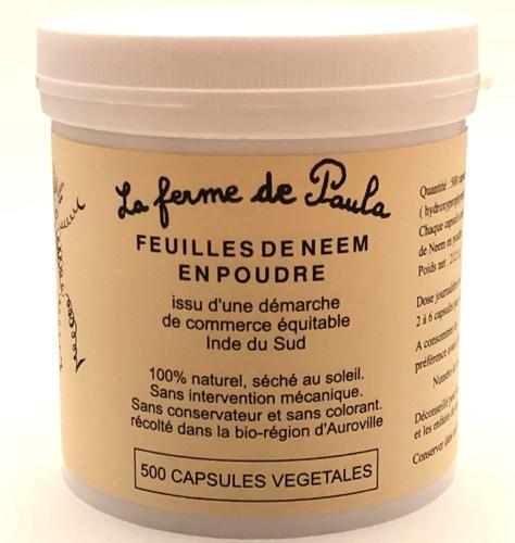 Neem BIO en gélules, 500