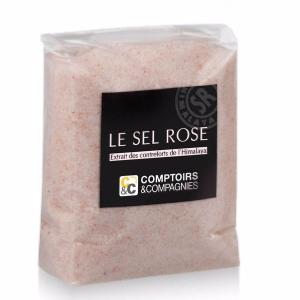 Sel rose fin de l'Himalaya , 500 g - Comptoirs & Compagnies