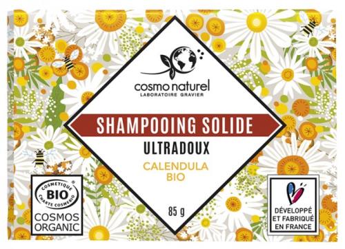 Shampoing solide ultra doux calendula BIO 85 g  - COSMO NATUREL