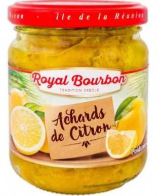 Achards de citron - Royal Bourbon