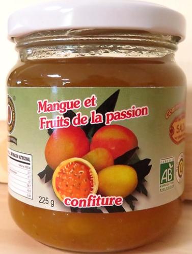 Confiture de mangue et fruits de passion BIO