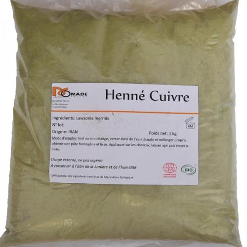 Henné de Perse BIO - Cuivre, 1 kg