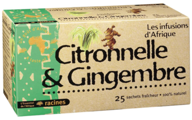 Infusion Citronnelle Gingembre RACINES