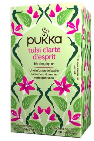 Infusion  Tulsi BIO clarté d'esprit - PUKKA