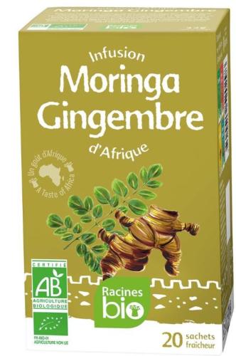 Infusion Moringa Gingembre BIO RACINES