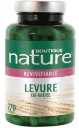 Levure de Bière revivifiable, 250 gélules - Boutique nature