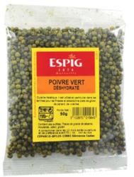 Poivre vert déshydraté entier 50g