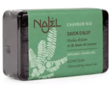 Savon d'Alep au charbon BIO