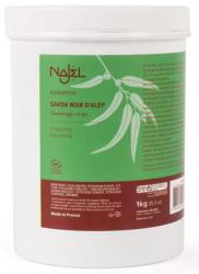 Savon d'Alep noir,  eucalyptus  1 kg - Najel