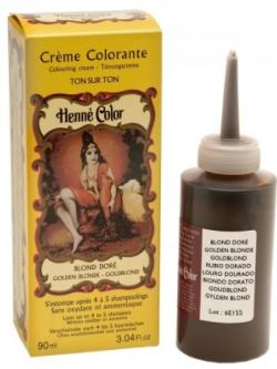 Crème colorante Blond doré 90 - ml Henné color