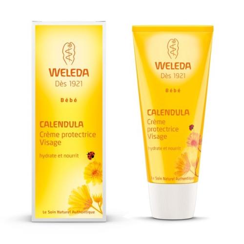 Crème protectrice visage bébé BIO WELEDA