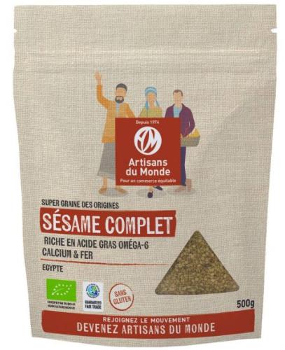 Sésame blond complet BIO, 500 g - Artisans du monde