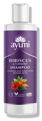 Shampoing curcuma & hibiscus 250 ml - AYUMI