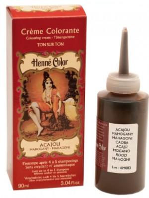 Crème colorante Acajou 90 ml - Henné color