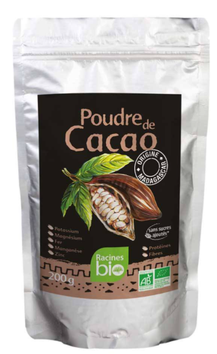 Poudre de cacao BIO RACINES