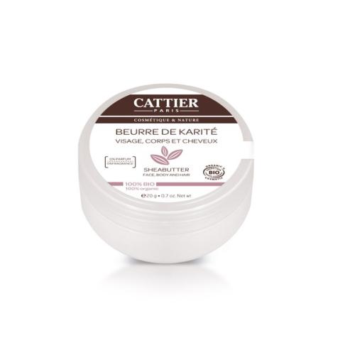 Beurre de Karité BIO, 100 % naturel CATTIER 20 g