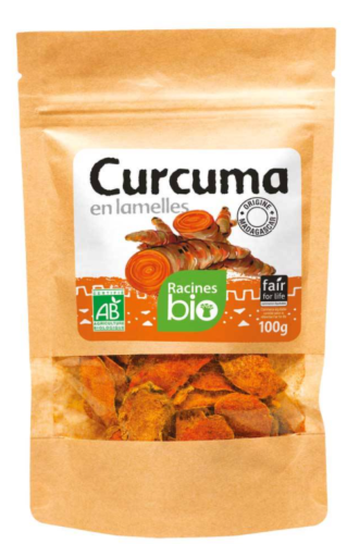 Curcuma en lamelles BIO RACINES