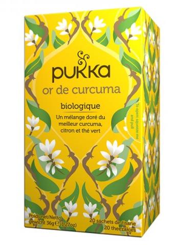 Thé Or de Curcuma (Tumeric gold) BIO - PUKKA